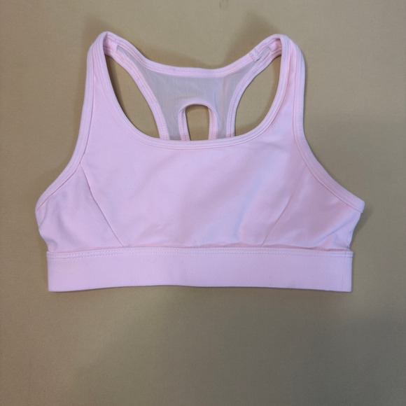 all in motion Other - NEW All in Motion Girls Sports Bra Size S 6/7 Pink Mesh Back Activewear